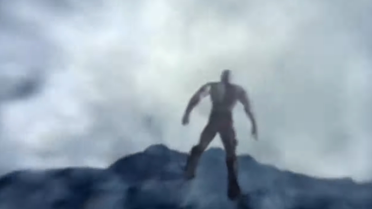 Kratos Falling Meme Template