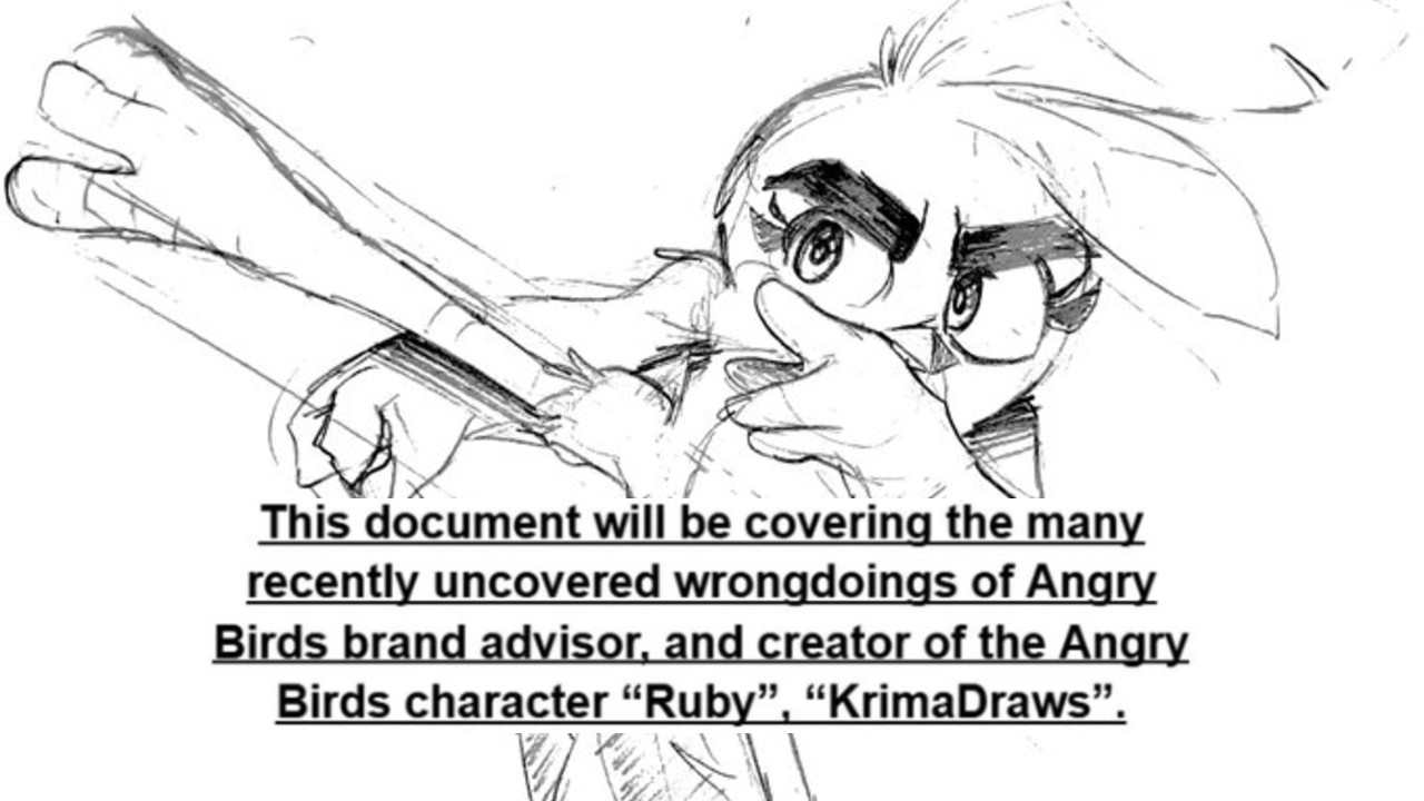 KrimaDraws Angry Birds Karate Fetish Allegations Meme Template