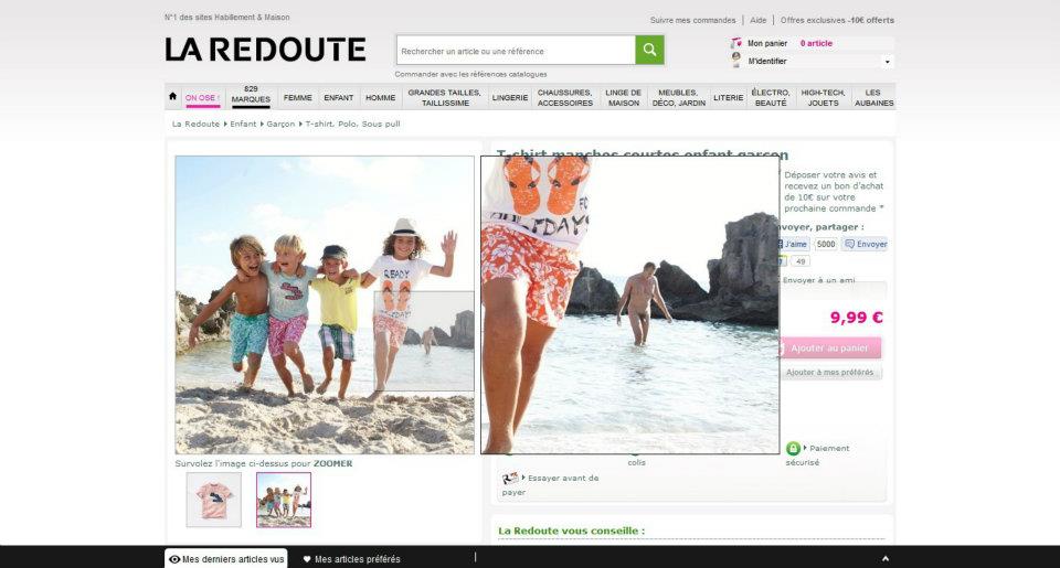 La Redoute's "Naked Man" Ad