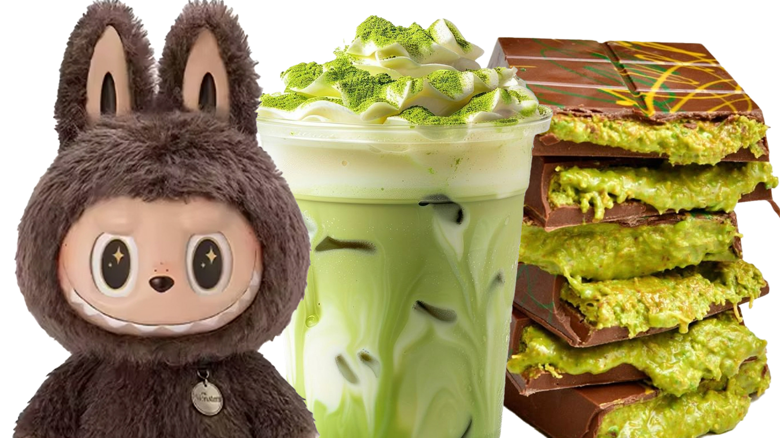 Labubu Matcha Dubai Chocolate