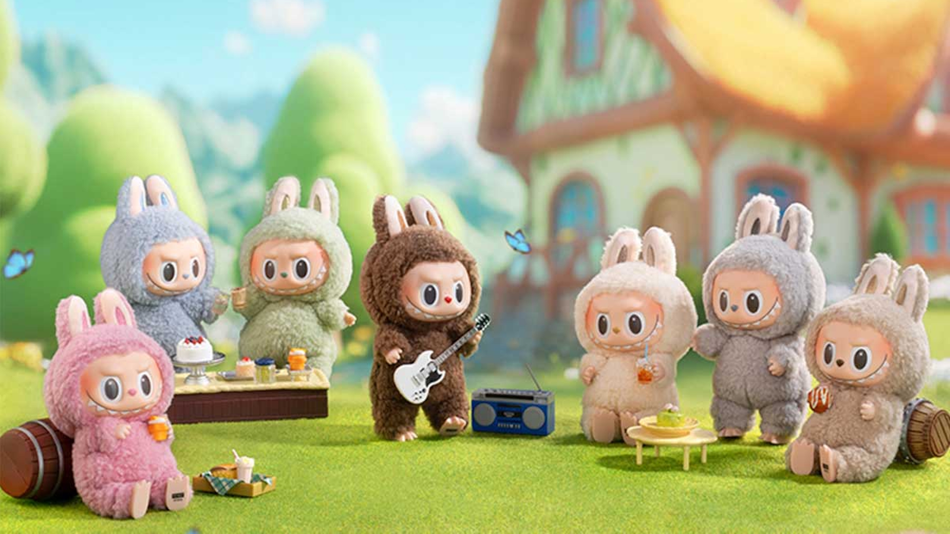 Labubu Toys Meme Template