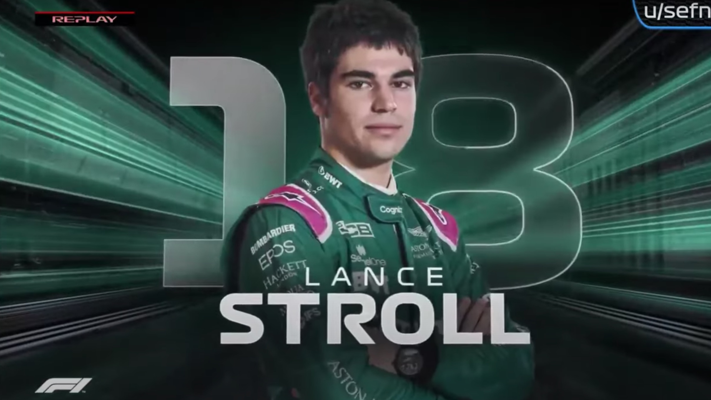 Lance Stroll Interrupts Meme Template