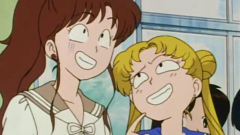 Laughing Sailor Moon Meme Template