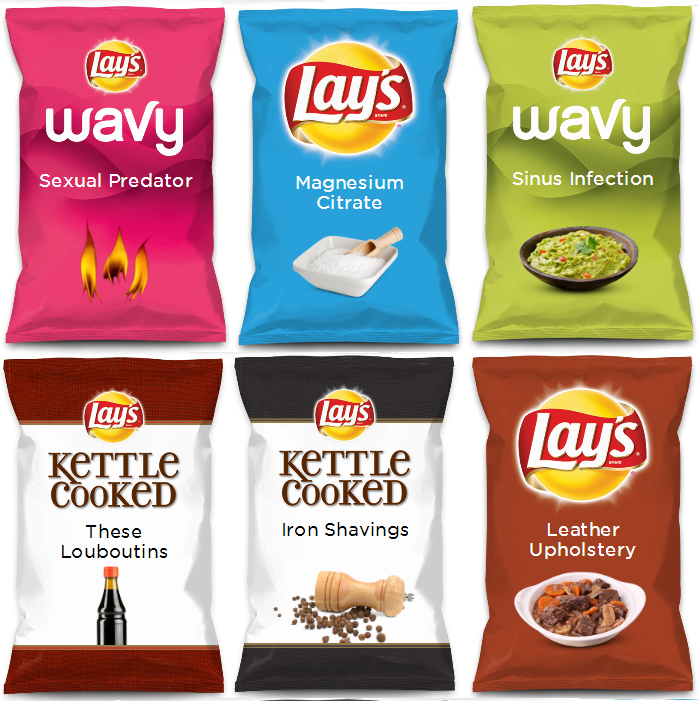 Lay's Do Us a Flavor Parodies
