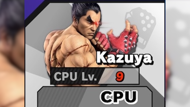 Level 9 CPU Kazuya Meme Template