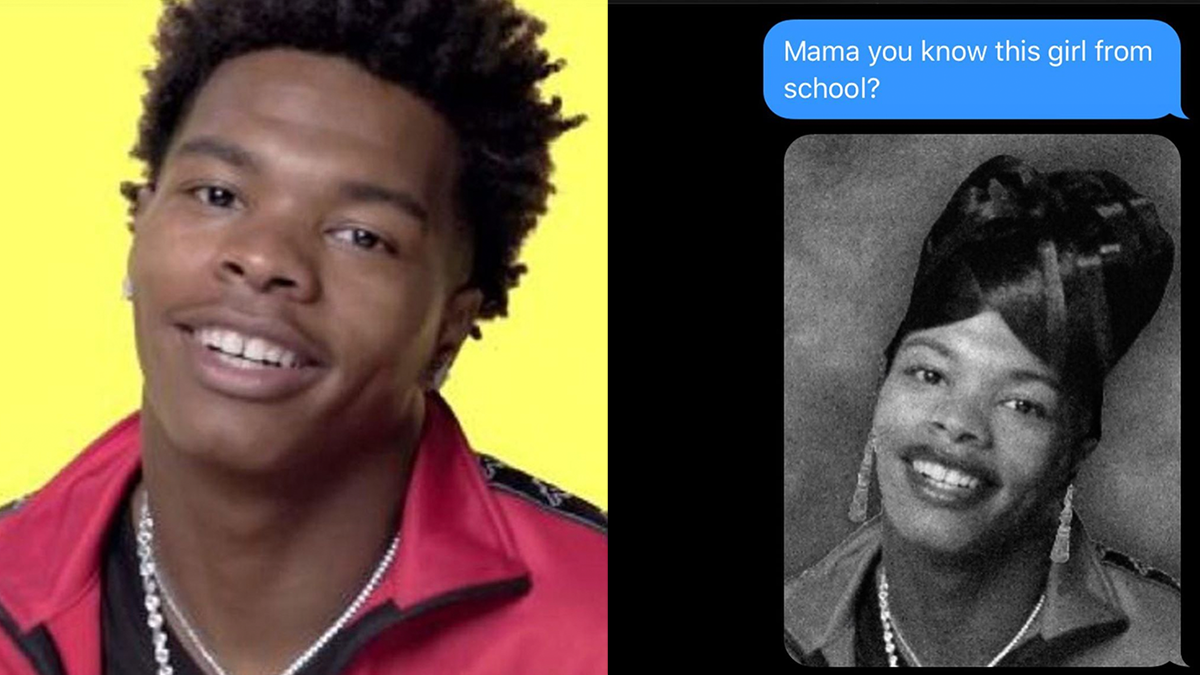 Lil Baby Text Prank Meme Template