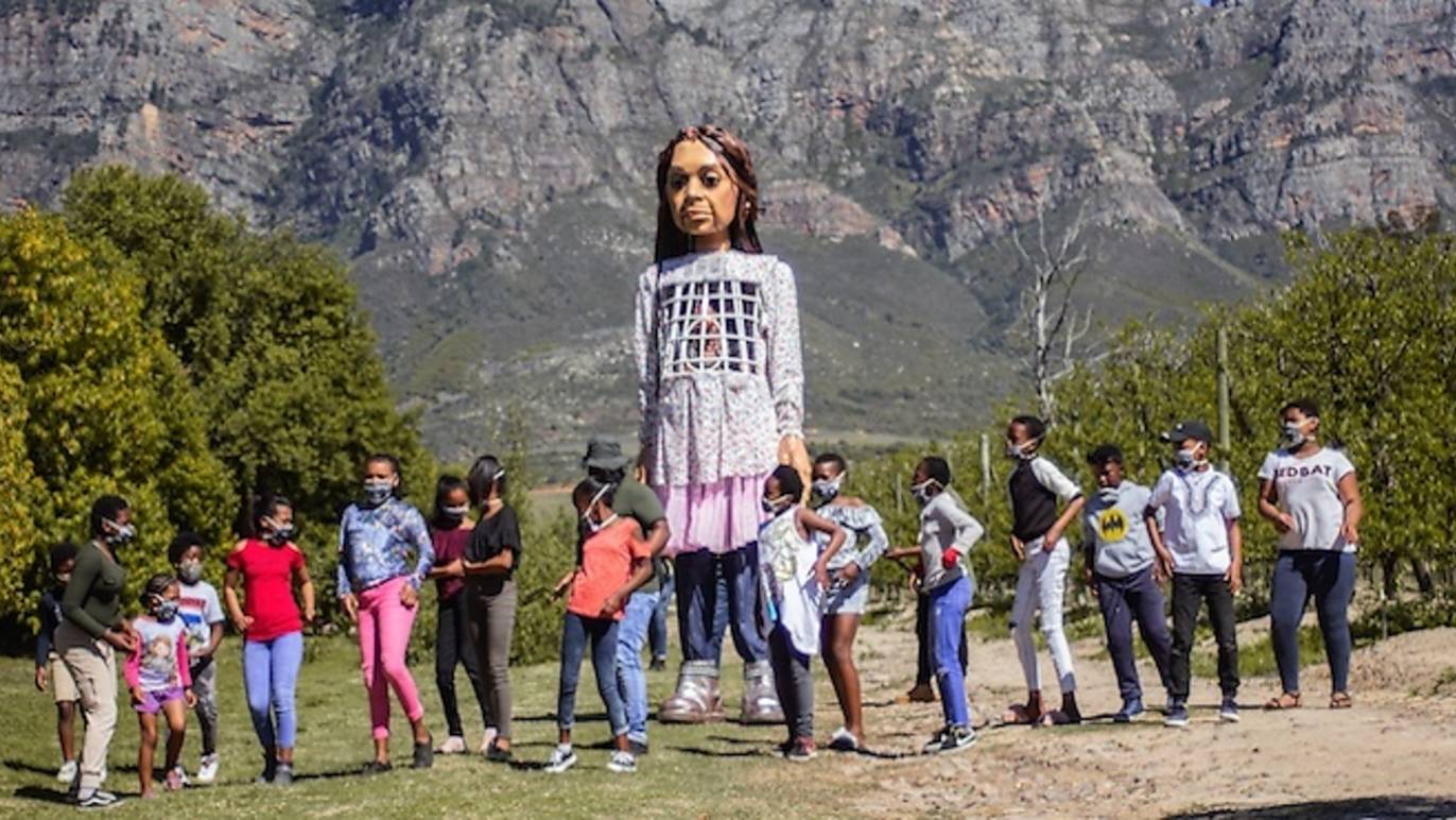 Little Amal Meme Template