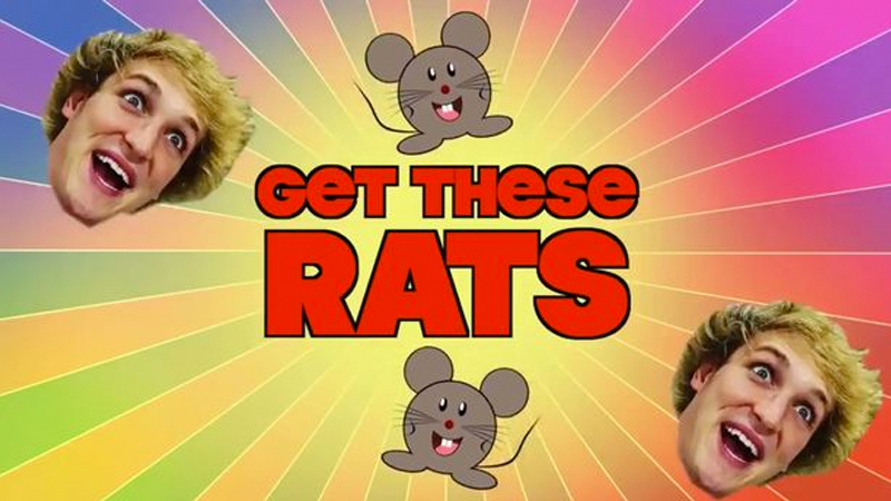 Logan Paul Tasering Dead Rat Meme Template