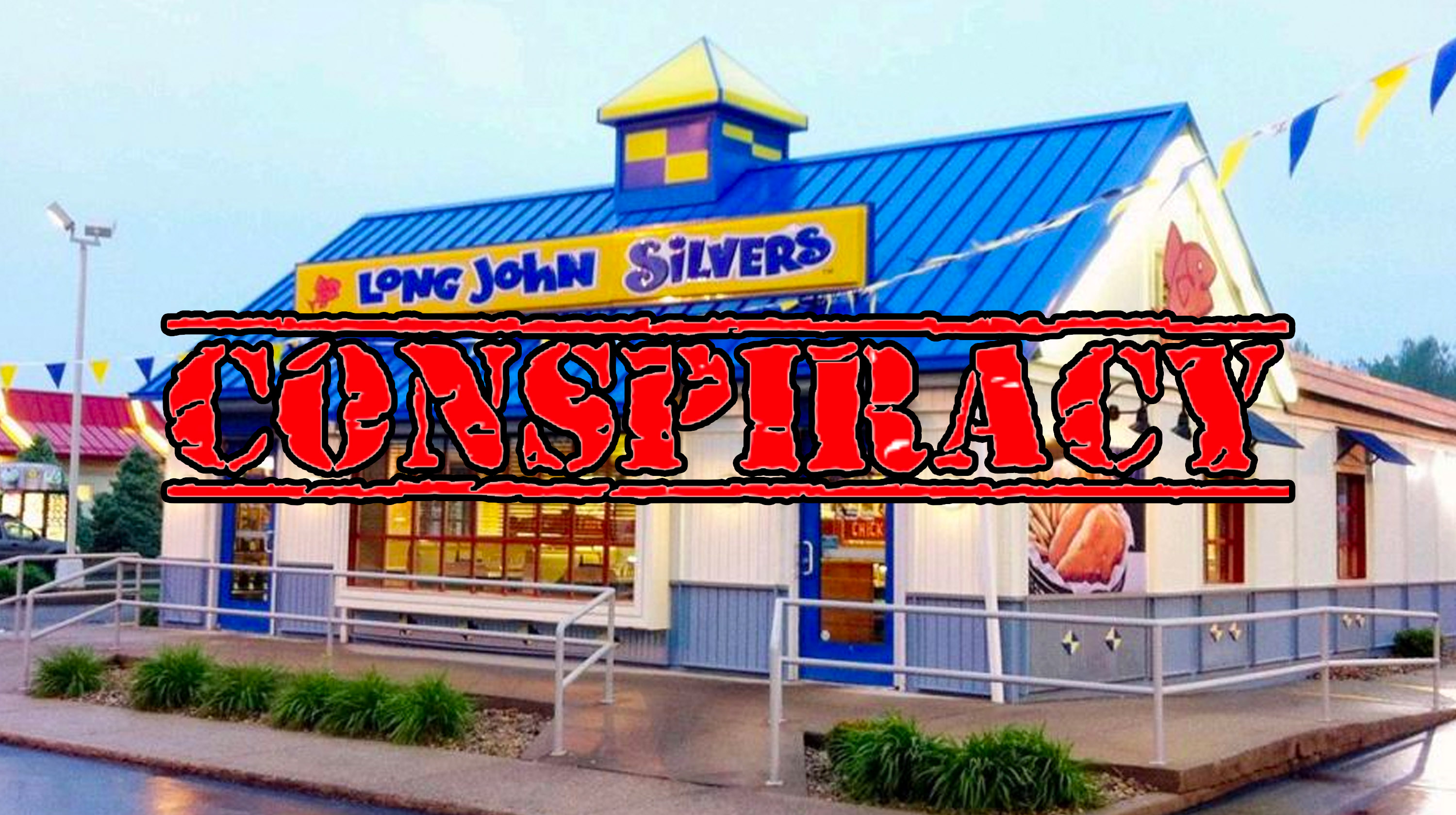 Long John Silver's Conspiracy Theory Meme Template