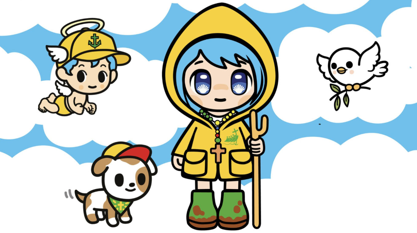 Luce the Vatican's Anime Mascot Meme Template