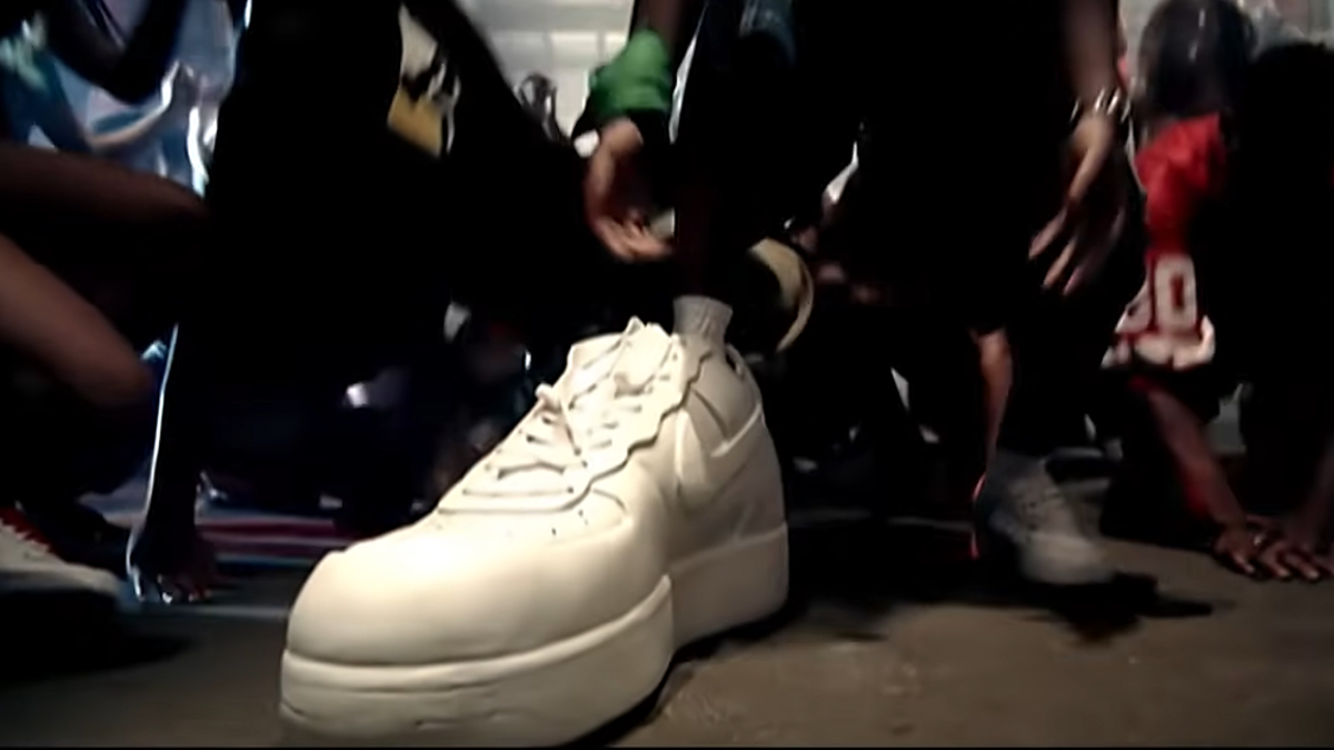 Ludacris' Big Shoe Stomp / Big Shoe Lmfao Meme Template