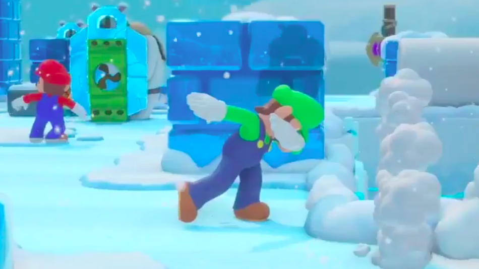 Luigi Dab Meme Template