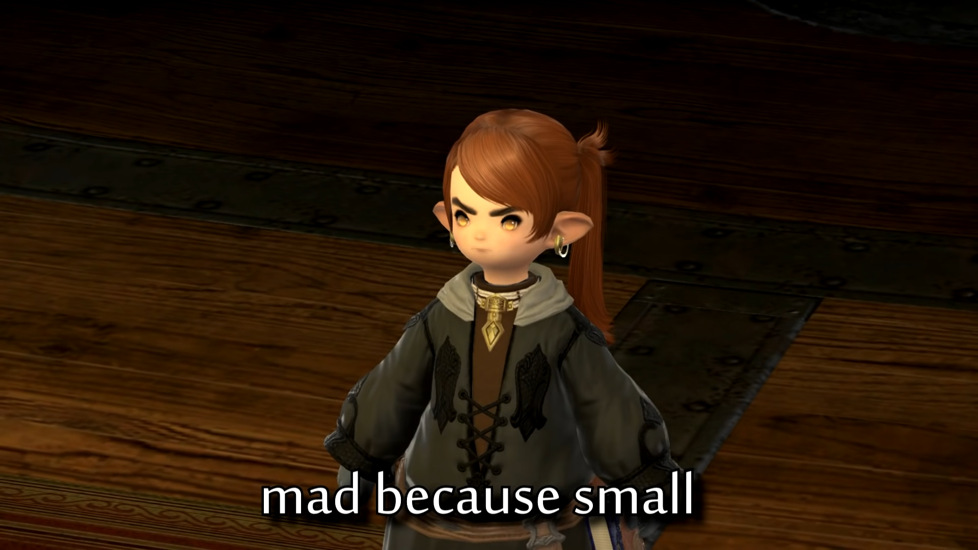 Mad Because Small Meme Template