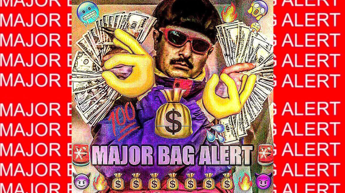 Major Bag Alert Meme Template