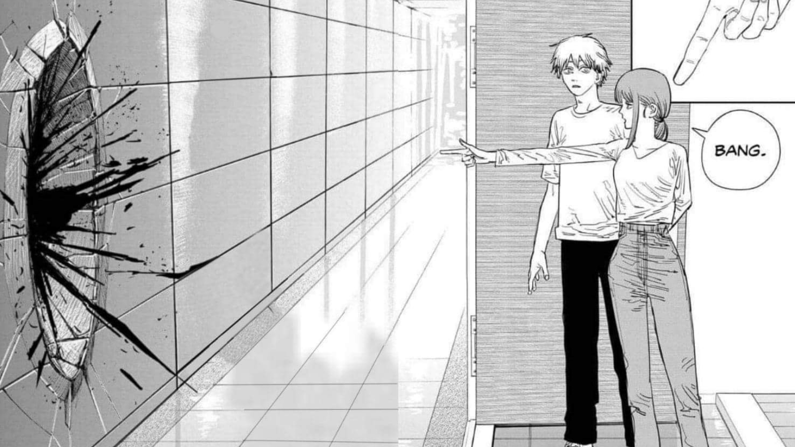 Makima's "Bang" Meme Template