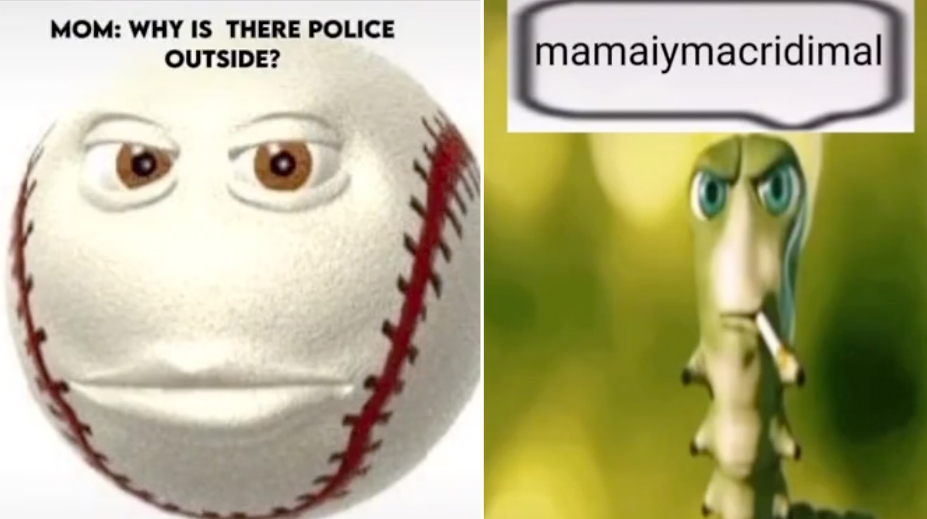 Mama I'm A Criminal Meme Template