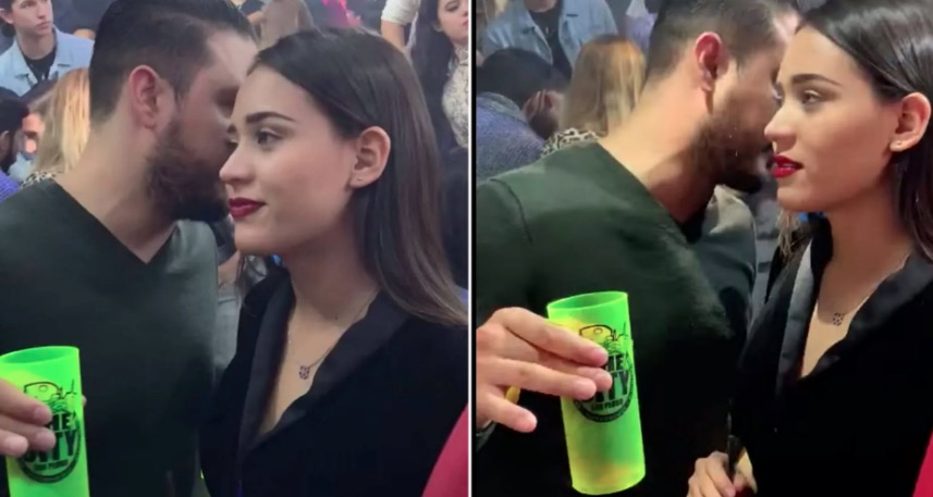 Man Talking to Woman At a Club