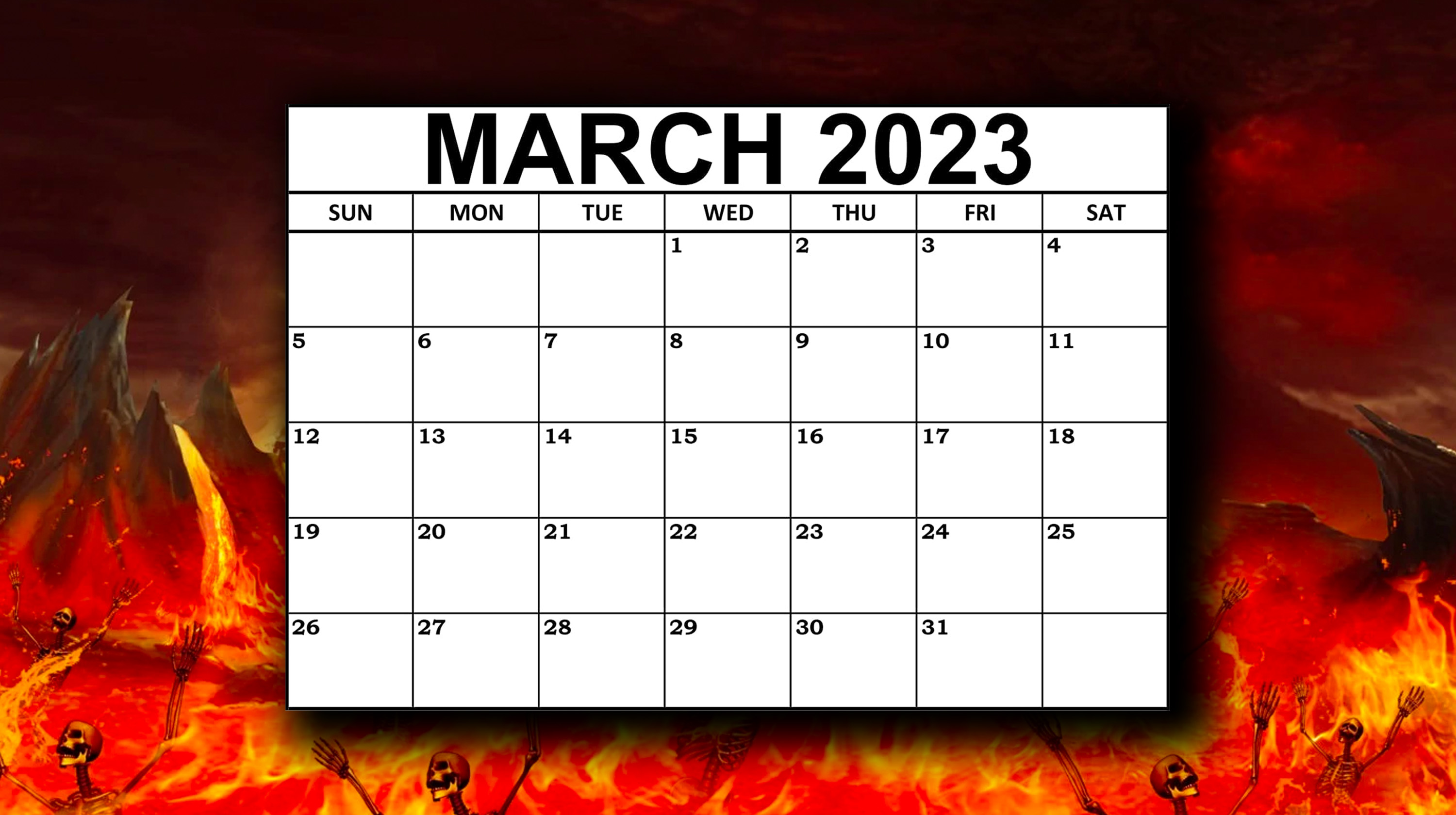 March 2023 Doomsday Warning (3/3/23)