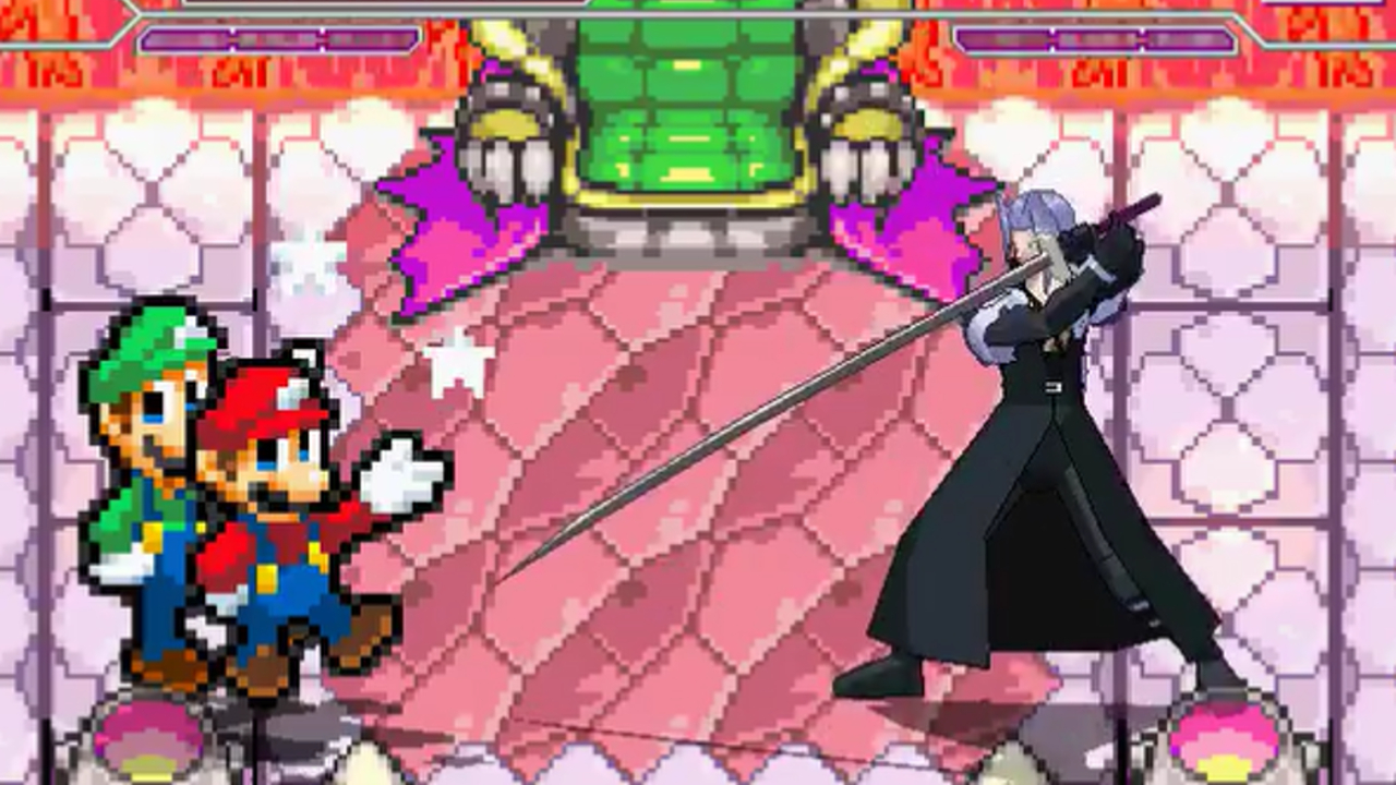 Mario and Luigi vs. Sephiroth