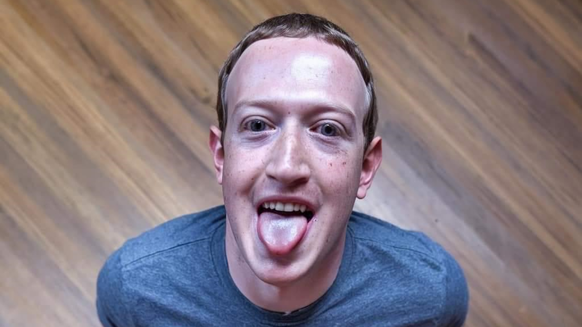 Mark Zuckerberg on His Knees