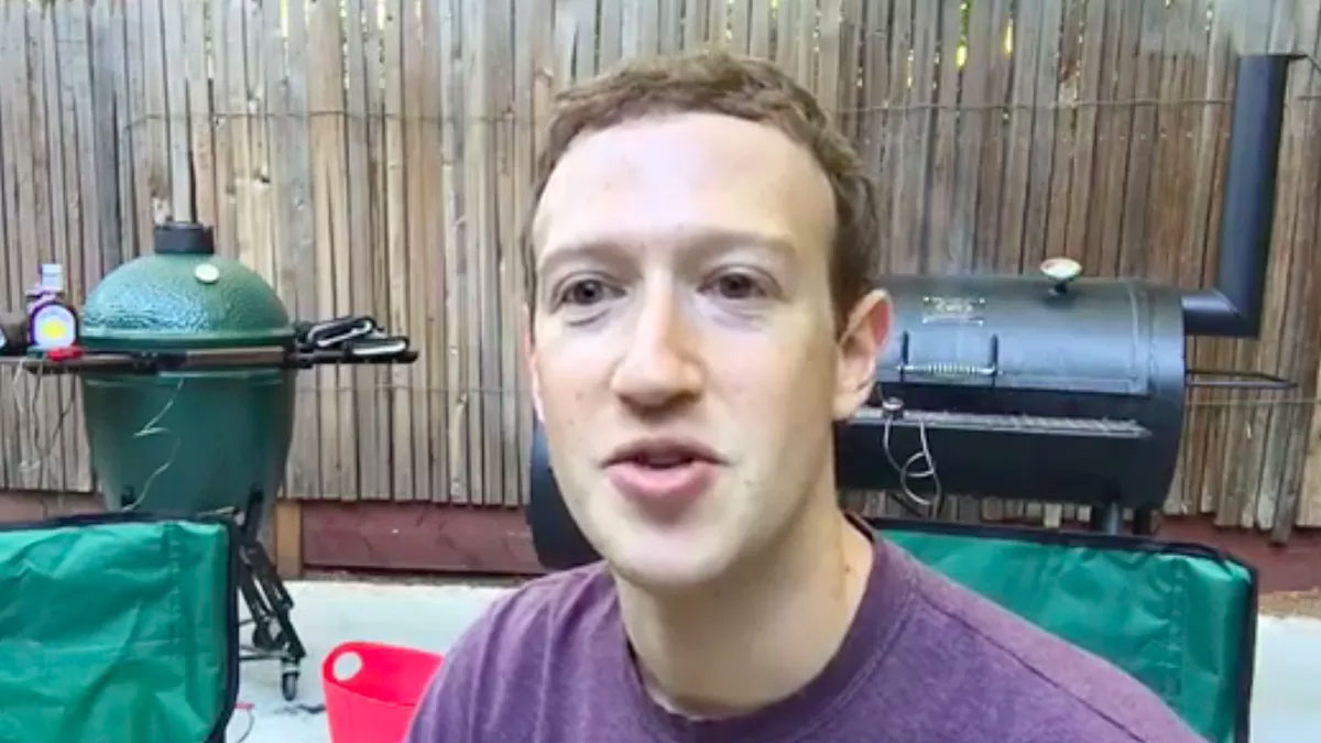 Mark Zuckerberg Smoking Meats