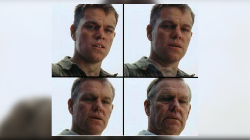 Matt Damon Aging
