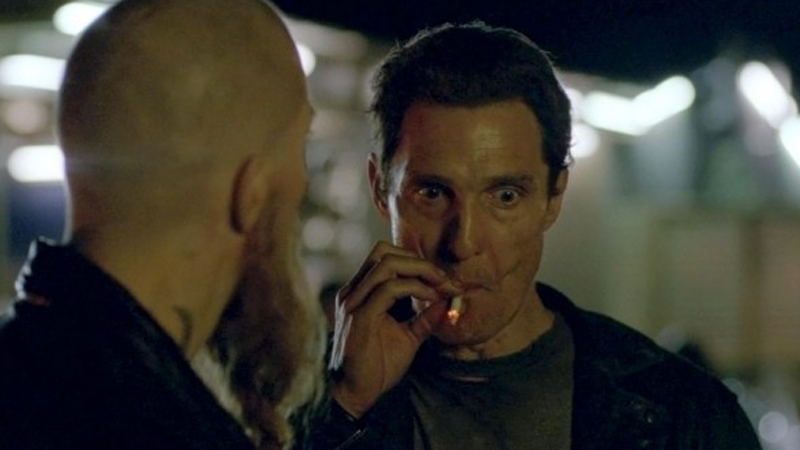 Matthew McConaughey Smoking