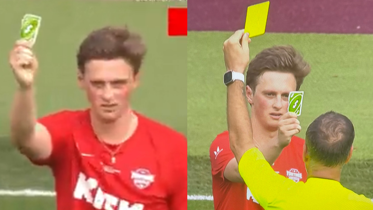 Max Fosh Pulls Uno Reverse Card On Referee