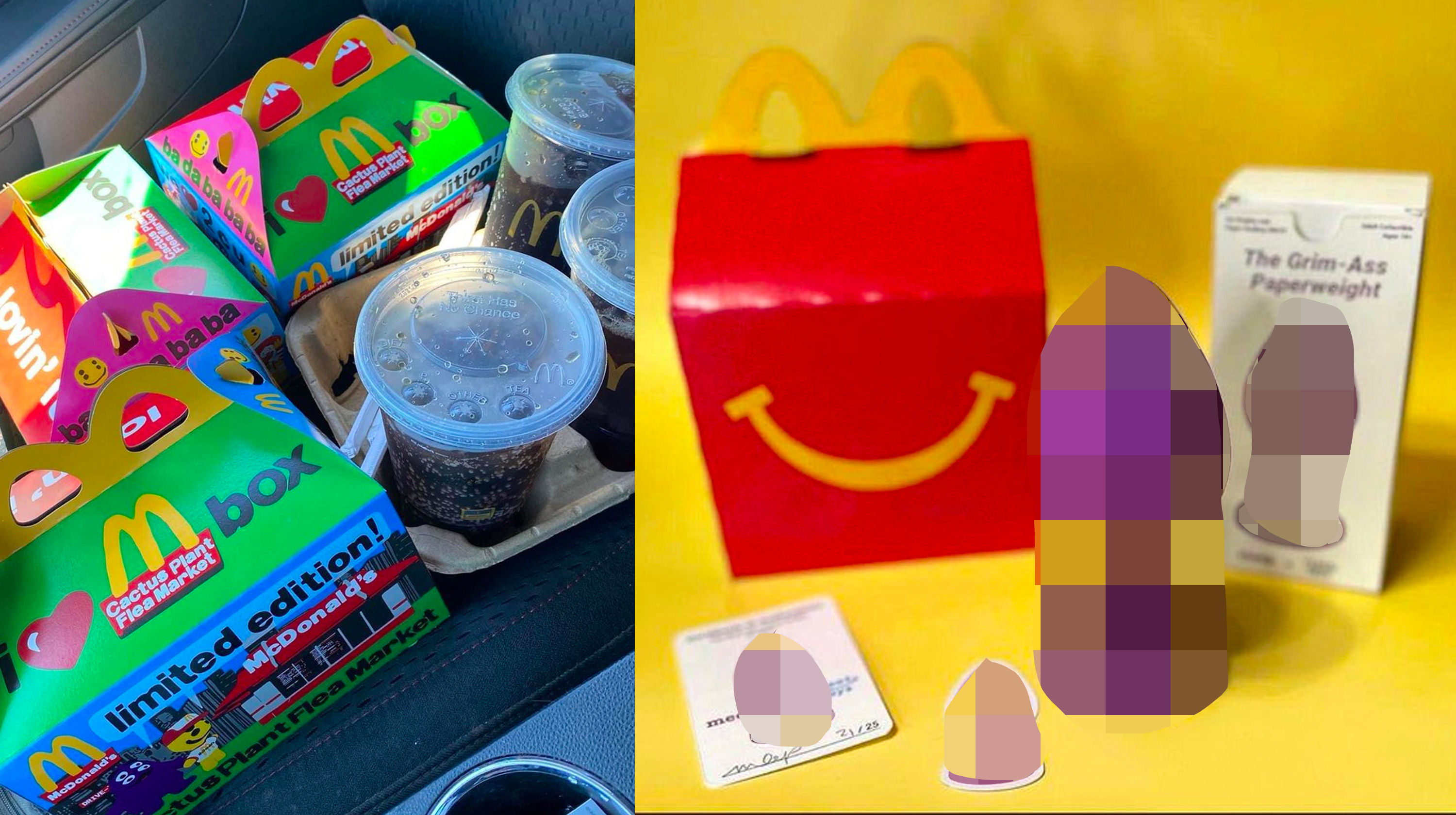 McDonald's Adult Happy Meals