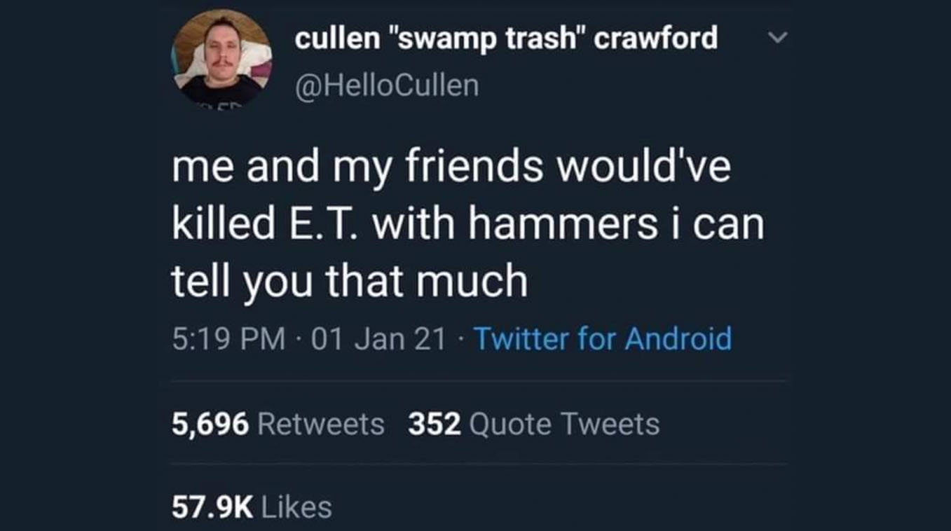 Me and My Friends Would've Killed X with Hammers Meme Template