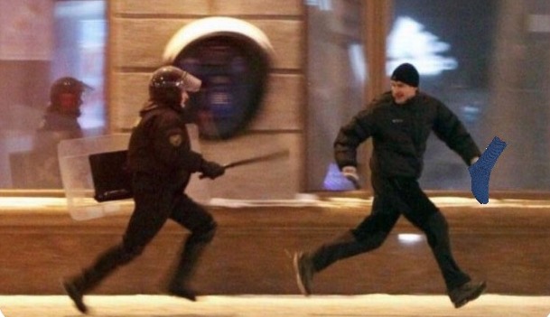 Me Running Away From Area 51 Meme Template