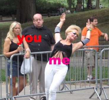 Me Vs. You Meme Template