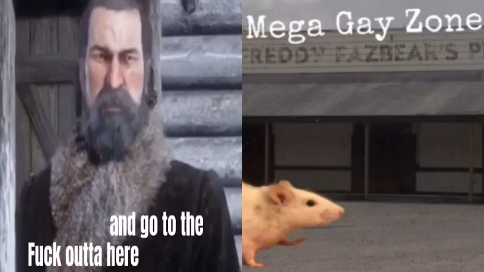 Mega Gay Zone Meme Template