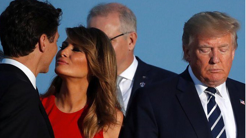 #MelaniaLovesTrudeau
