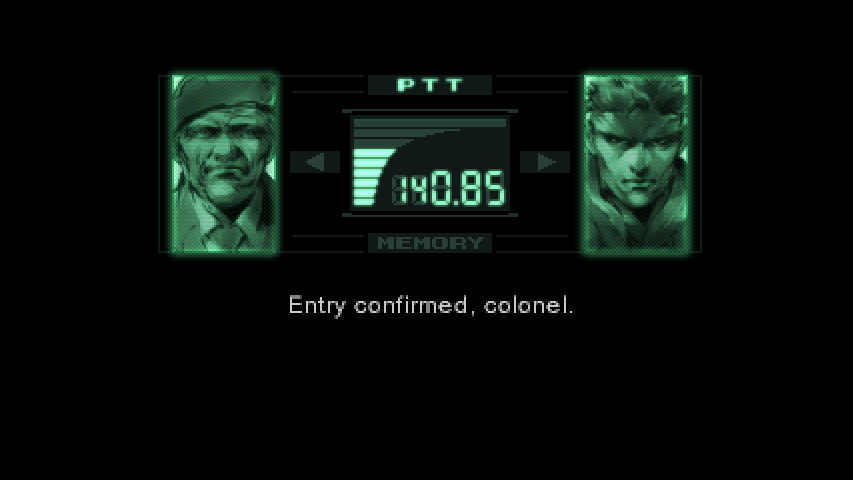 Metal Gear Codec Screen Meme Template