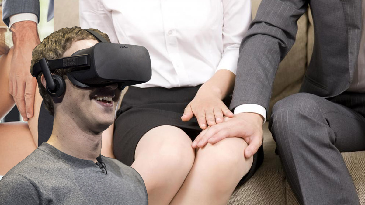 Metaverse Sexual Assault Meme Template