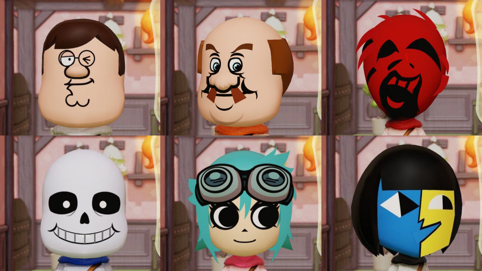 Miitopia Mii Maker Meme Template