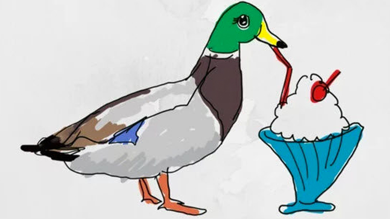 Milkshake Duck Meme Template