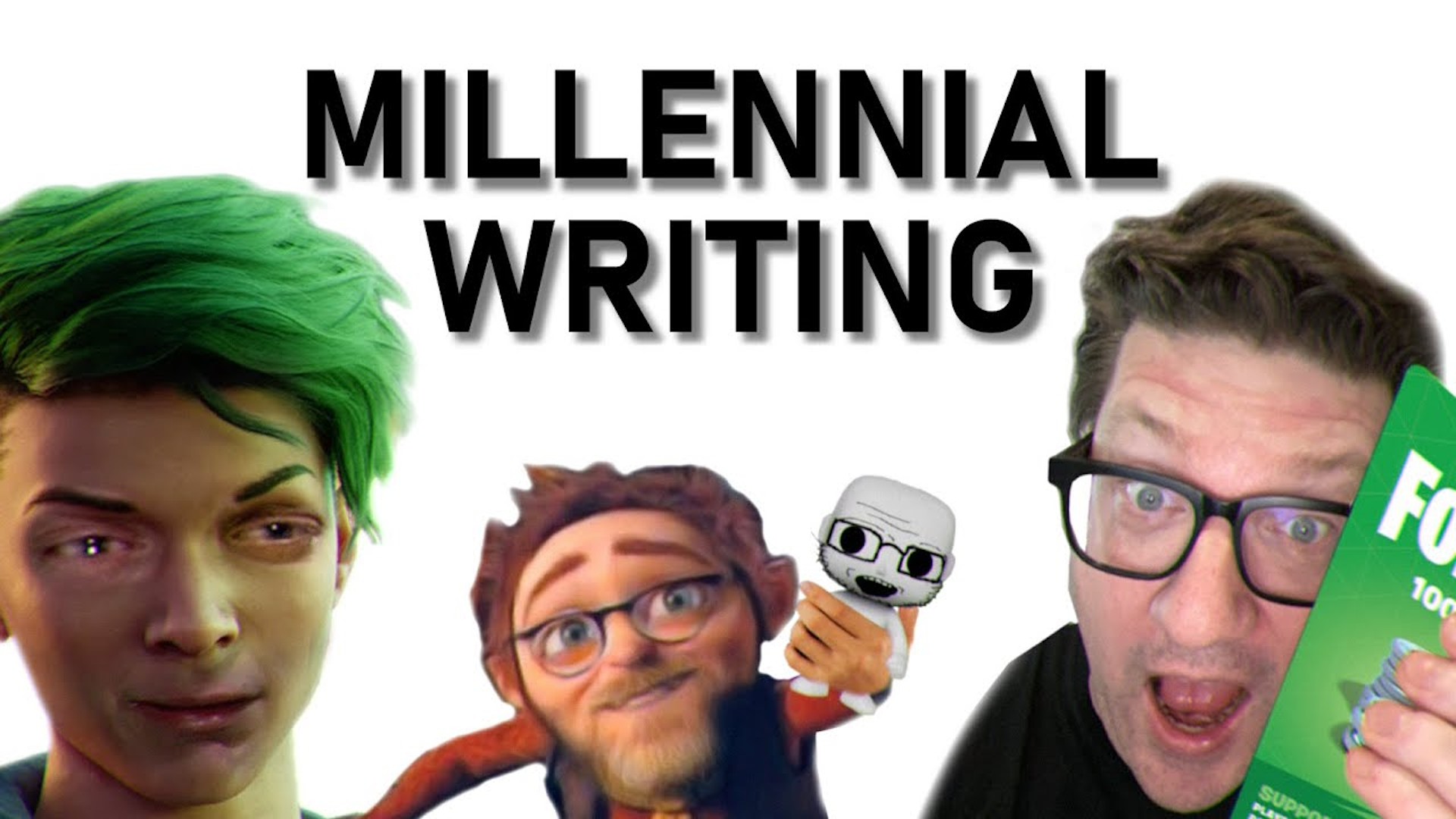 Millennial Writing Meme Template