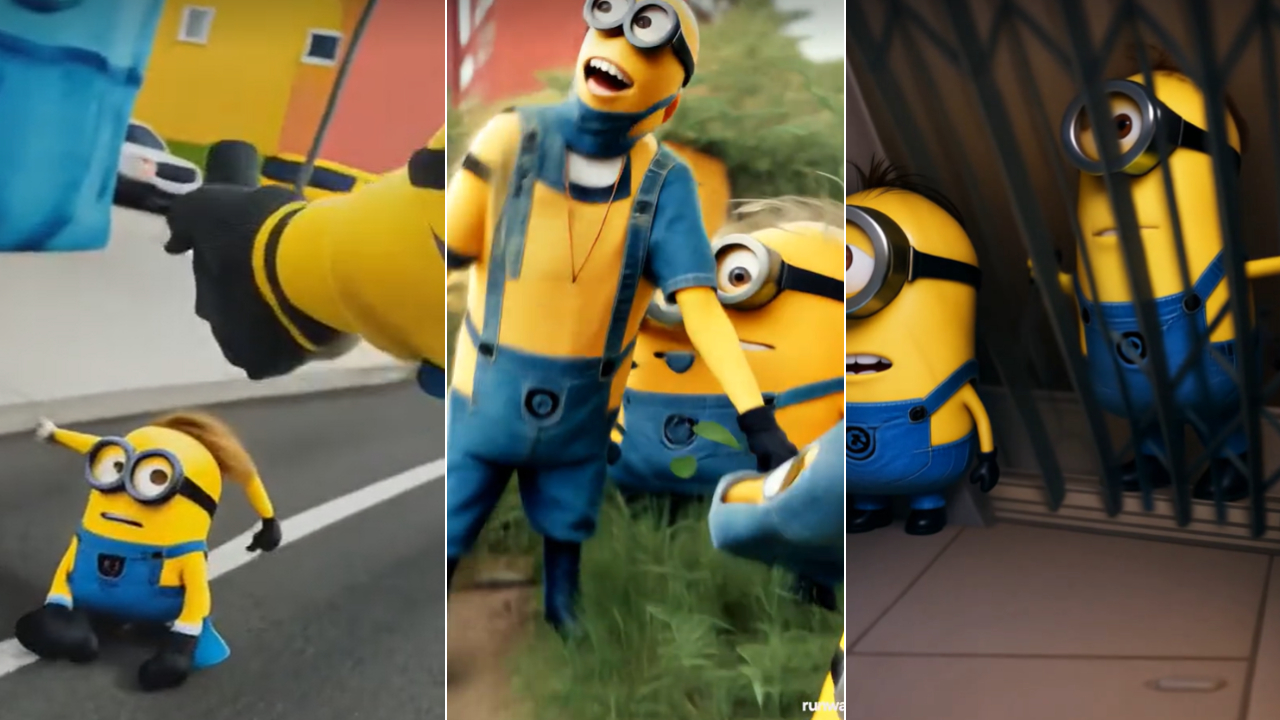 Minion AI Gore Videos Meme Template