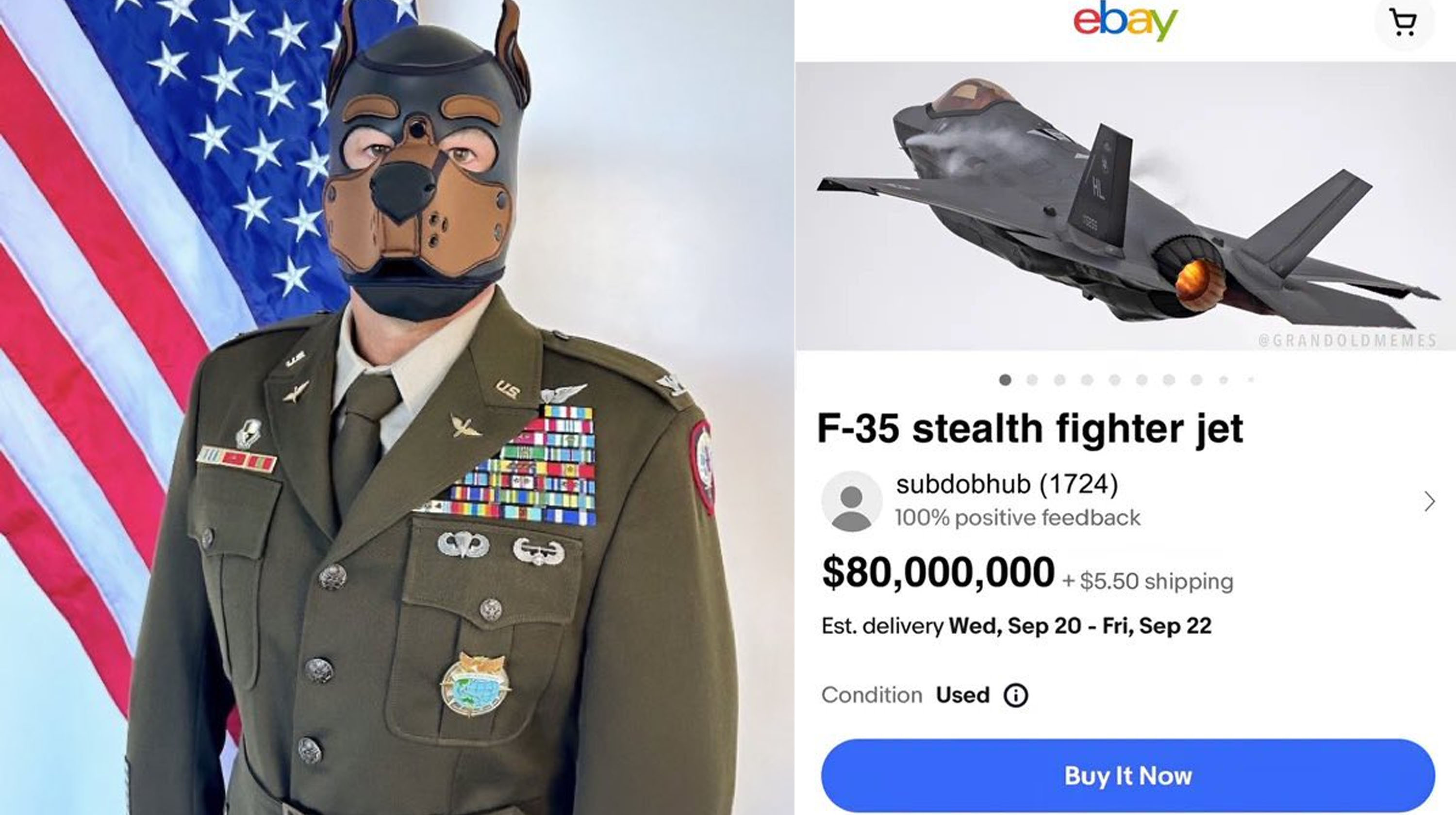 Missing F-35 Fighter Jet