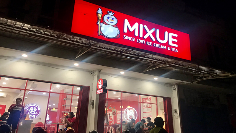 Mixue Ice Cream And Tea Meme Template