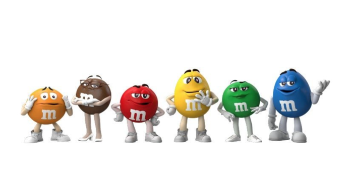 M&Ms Characters Modern Makeover / M&M Spokescandies Controversy