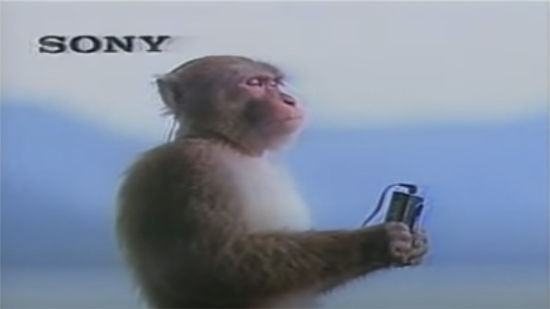 Monkey Sony Walkman