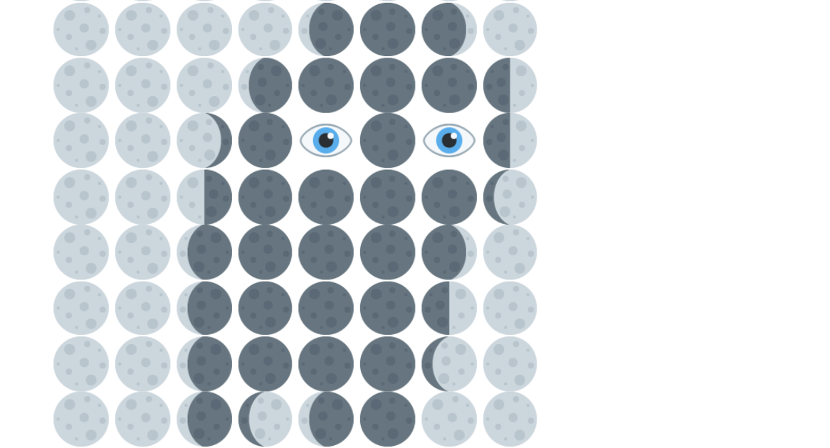 Moon Emoji Creep Meme Template