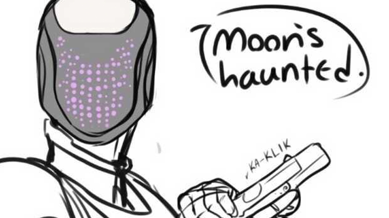 Moon's Haunted Meme Template