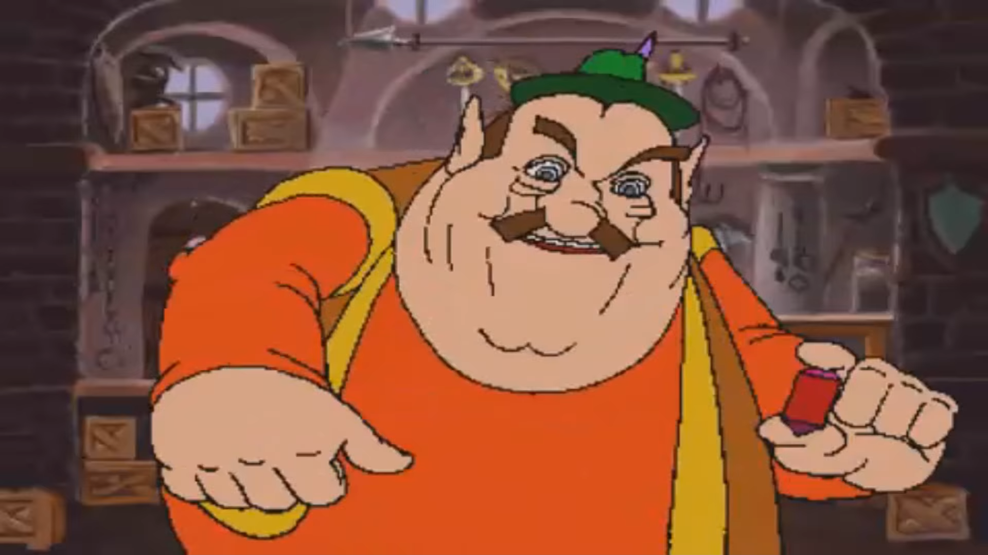 Morshu Meme Template