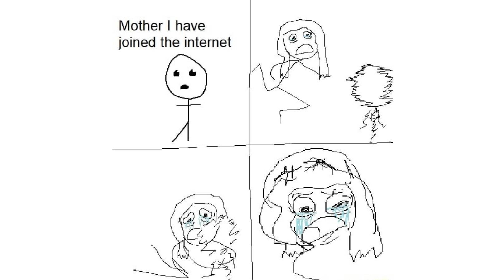 Mother, I Have Joined the Internet Meme Template