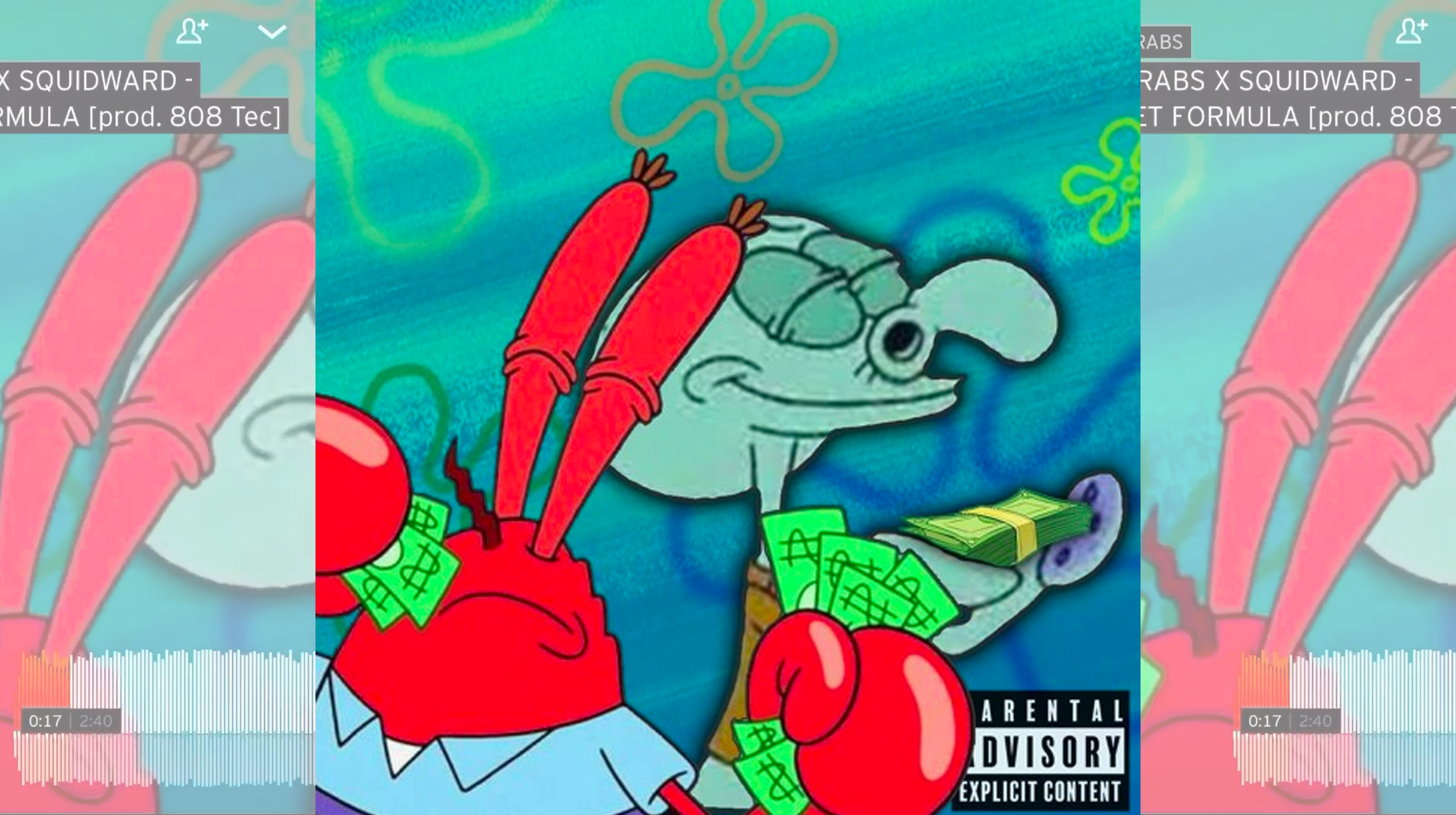 Mr. Krabs X Squidward "Secret Formula" / Kash Krabs