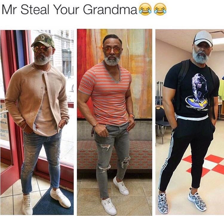 Mr. Steal Your Grandma Meme Template